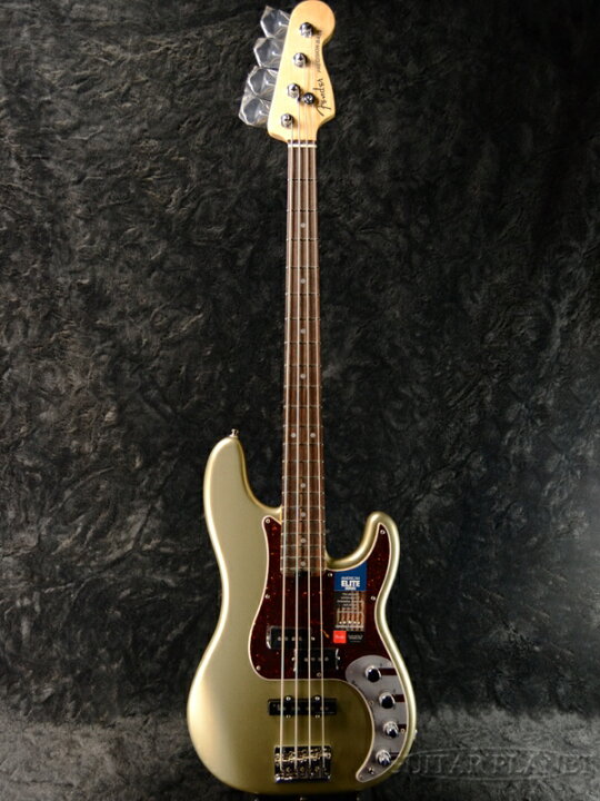 楽天市場】Fender USA American Elite Precision Bass -Champagne 