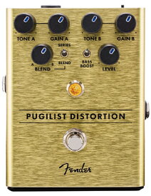Fender PUGILIST DISTORTION PEDAL 新品 ディストーション[フェンダー][プギリストディストーション,ボクサー][歪み][Effector,エフェクター,ペダル]