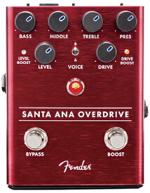 Fender Santa Ana Overdrive Pedal 新品 オーバードライブ[フェンダー][サンタアナオーバードライブ][歪み][Effector,エフェクター,ペダル]