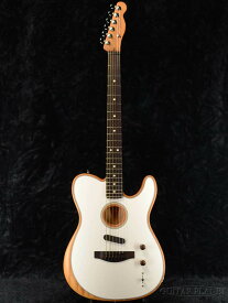 Fender Acoustasonic Player Telecaster -Arctic White- 新品[フェンダー][アークティックホワイト,白][アコースタソニックテレキャスター][Acoustic Guitar,Electric Guitar,エレキギター,アコースティックギター]