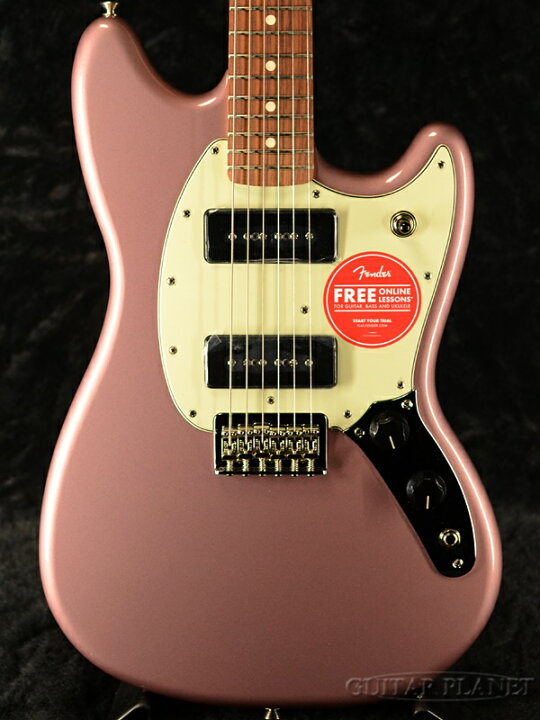 楽天市場】Fender Mexico Player Mustang 90 -Burgundy Mist Metallic 