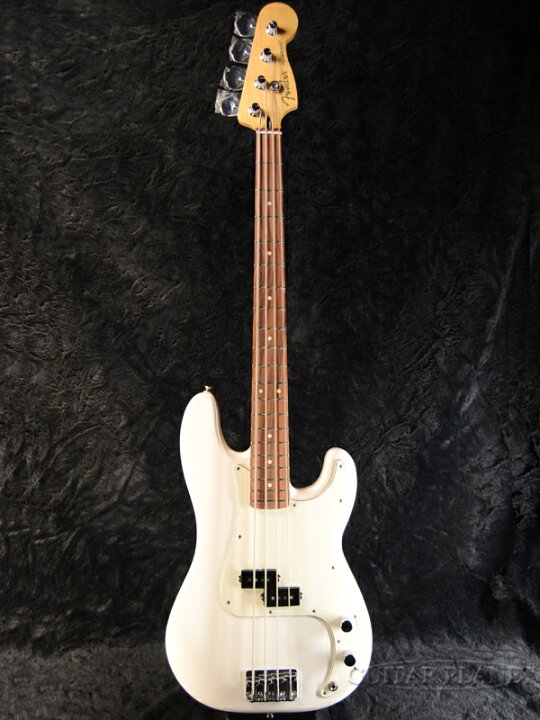 楽天市場】Fender Player Precision Bass -Polar White / Pau Ferro 