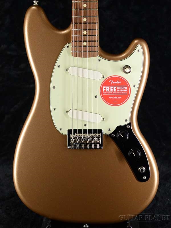 楽天市場】Fender Mexico Player Mustang -Firemist Gold- 新品