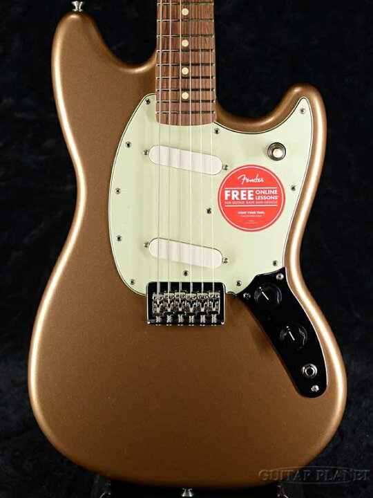 楽天市場】Fender Mexico Player Mustang -Firemist Gold- 新品 