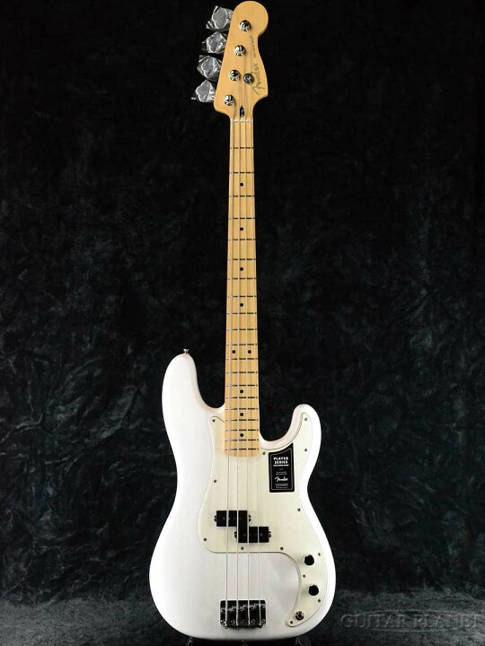 楽天市場】Fender Player Precision Bass -Polar White / Maple- 新品 