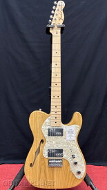 Fender Made in japan Traditional 70S Telecaster Thinline Natural【JD23016093】【3.49kg】[フェンダージャパン][トラディショナル][Telecaster,テレキャスター][ナチュラル][Electric Guitar,エレキギター]