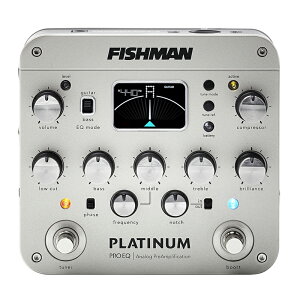FISHMAN Platinum Pro EQ/DI Analog Preamp Vi AR[XeBbND.I[tBbV}][v`E][vAv][CRCU[][Effector,GtFN^[]
