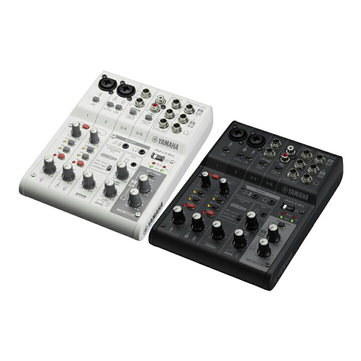 楽天市場】YAMAHA AG06MK2 Live Streaming Mixer新品 USB ライブ 