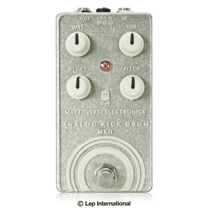 Mattoverse Electronics Analog Kick Drum MkII Clear Acrylic FaceplateVi AiOLbN[}bgo[XGNgjNX][AiOLbNh][Effector,GtFN^[]