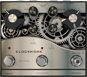 J. Rockett Audio Designs Clockwork Echo �V�i �G�R�[/�f�B���C[J���P�b�g�I�[�f�B�I][�N���b�N���[�N][Delay][Effector,�G�t�F�N�^�[]