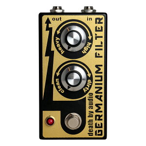 Death By Audio GERMANIUM FILTER �V�i �t�@�Y[�f�X�o�C�I�[�f�B�I][�Q���}�j�E���t�B���^�[][Fuzz][Effector,�G�t�F�N�^�[]