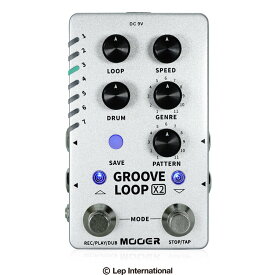 MOOER GROOVE LOOP X2 新品 ルーパー [ムーア][グルーヴループ][ドラムマシン][Effector,エフェクター]