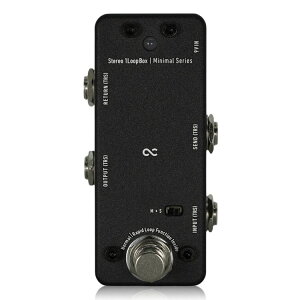 One Control Minimal Series Stereo 1Loop Box �V�i 1���[�v�{�b�N�X [�����R���g���[��][Effector,�G�t�F�N�^�[]
