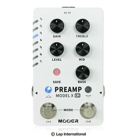 Mooer PREAMP MODEL X2 新品 プリアンプ[ムーア][アンプシミュレーター,キャビネットシミュレーター][Effector,エフェクター]