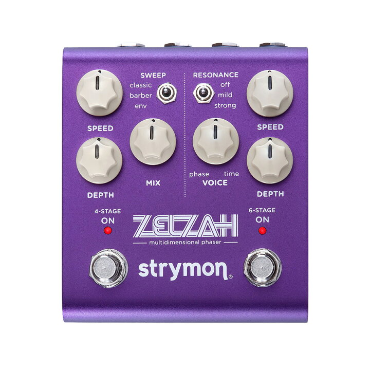 楽天市場】strymon ZELZAH 新品 フェイザー[ストライモン][ゼルザー  