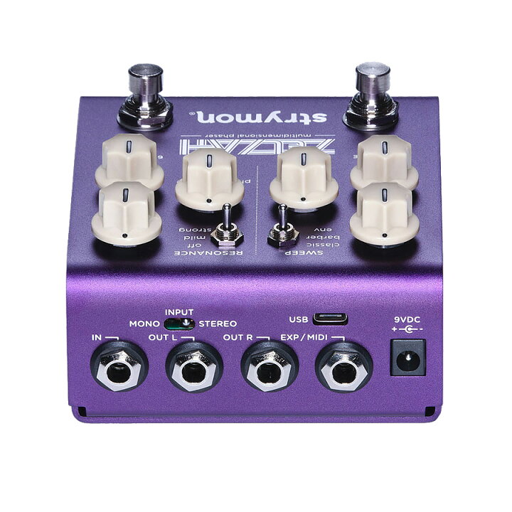 楽天市場】strymon ZELZAH 新品 フェイザー[ストライモン][ゼルザー 