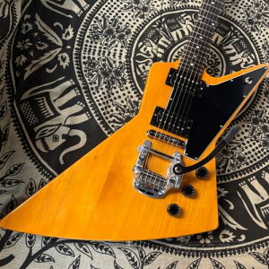Gibson~R&D Proto~ 70s Explorer w/B5 Bigsby-Antique Natural- �y#223450149�z�y3.85kg�z