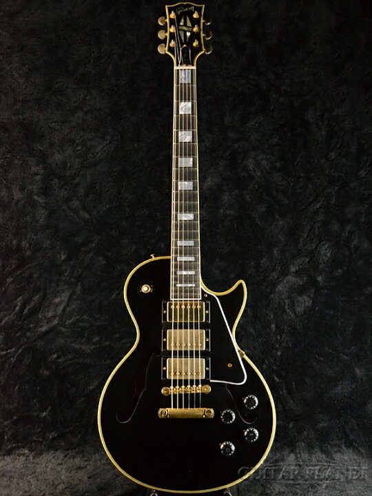 楽天市場 現地選定品 Gibson Memphis Limited Edition Es Les Paul Custom Black Beauty Vos Ebony 新品 ギブソン Esレスポールカスタム 3ピックアップ エボニー Black ブラック 黒 Hollow ホロウボディ エレキギター Electric Guitar ギタープラネット