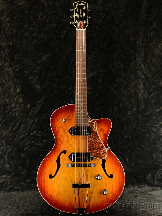 楽天市場】Godin 5th Avenue CW Kingpin II -Cognac Burst- 新品 