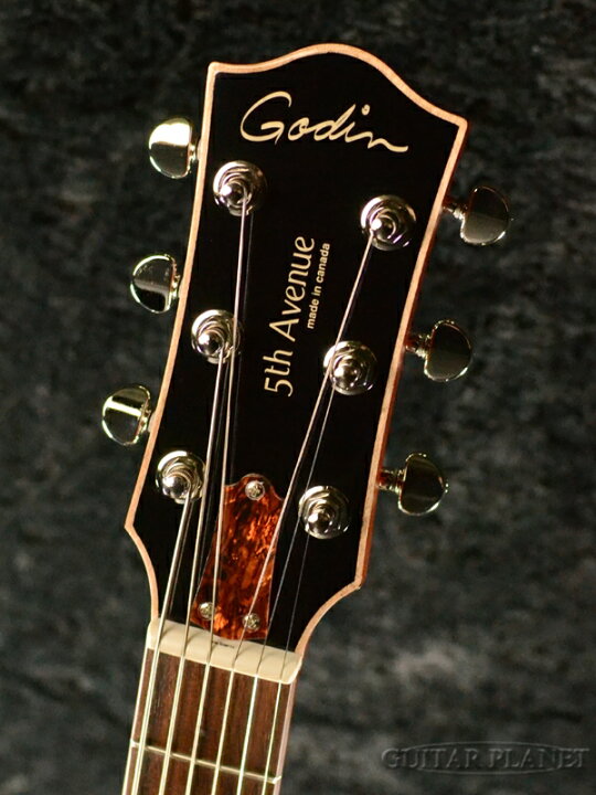 楽天市場】Godin 5th Avenue CW Kingpin II-HB -Cognac Burst- 新品 