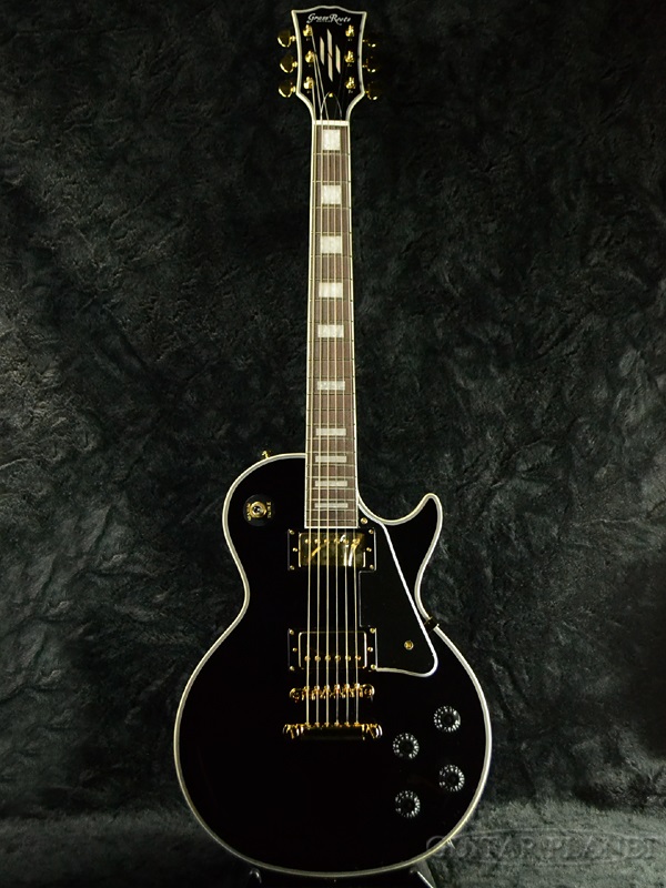 GrassRoots G-LP-60C 新品 ブラック[グラスルーツ][ESPブランド][Les Paul  Custom,レスポールカスタムタイプ][Black,黒][Electric Guitar,エレキギター] | ギタープラネット