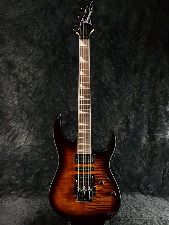 楽天市場】Ibanez RG370FMZ-Caramel Brown Burst 新品[アイバニーズ 