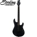 Sterling by MusicMan / JP60 -Stealth Black- / 新品 [スターリング][ミュージックマン][ステルスブラック][Black,ブラック,黒色][Electric Guitar,エレキギター]