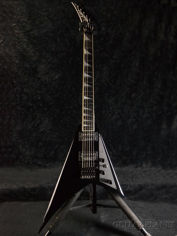 Jackson USA Custom Select JCS Rhoads RR1 RVSHD -Black-  新品[ジャクソン][ブラック,黒][ランディローズ,ランディV][エレキギター,Electric Guitar] | ギタープラネット