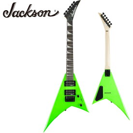 Jackson JS Series RR Minion JS1X -Neon Green- 新品[ジャクソン][ランディV,Rhoads V][グリーン,緑][Flying V,フライングVタイプ][ミニギター,トラベルギター][Electric Guitar,エレキギター]