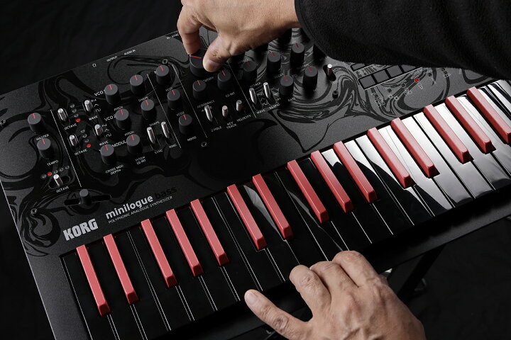 楽天市場】KORG minilogue bass -POLYPHONIC ANALOGUE SYNTHESIZER 