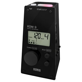 KORG KDM-3-BK 新品 デジタルメトロノーム[コルグ][KDM3][Black,ブラック,黒][Metronome]