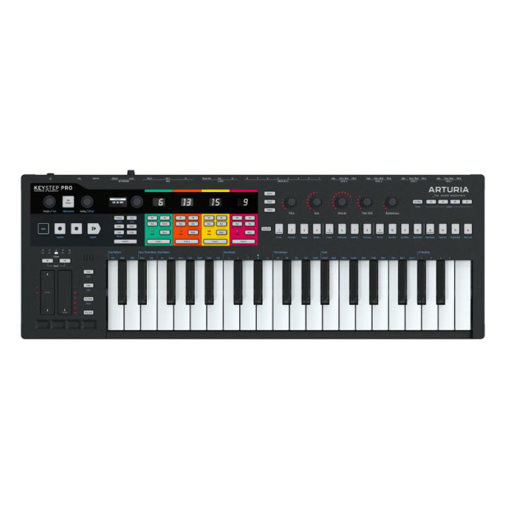 楽天市場】ARTURIA KEYSTEP PRO BLACK EDITION 新品 キーボード[アート 