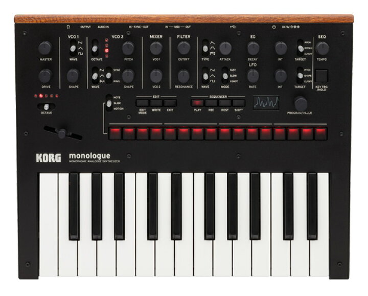 楽天市場】KORG monologue Monophonic Analogue Synthesizer 新品 