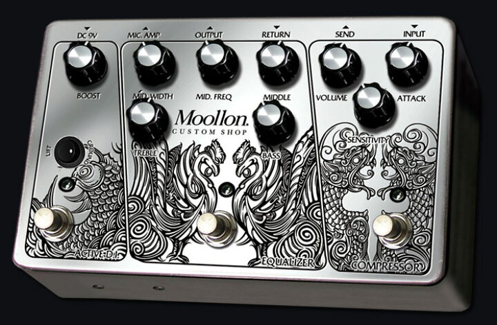 楽天市場】Moollon Custom Shop 3 Plus 新品 コンプレッサー 