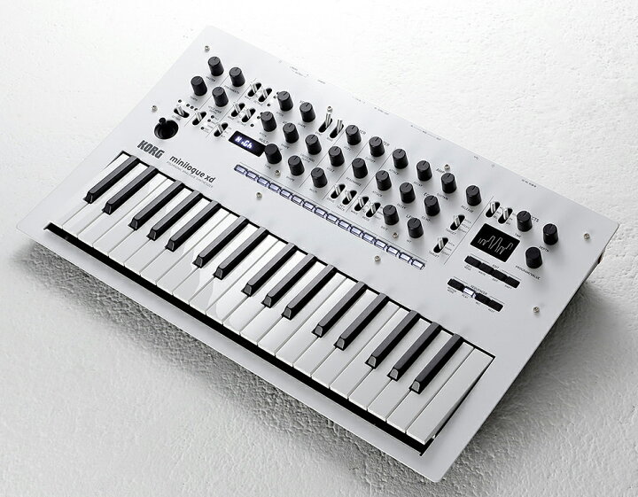 楽天市場】KORG minilogue xd PW 新品 アナログシンセサイザー[コルグ 