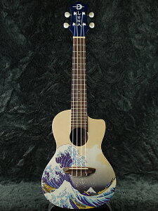 Luna UKE GWC GREAT WAVE CONCERT Vi RT[gEN[i][Blue,,u[][Ukulele]