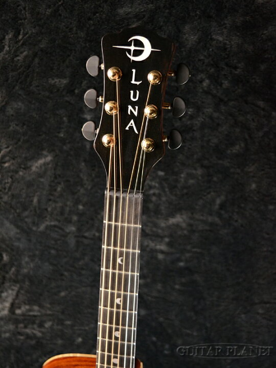 楽天市場】Luna Guitars Vista Deer Tropical Wood A/E 新品[ルナ 