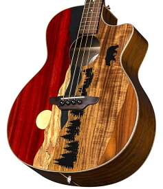 Luna Guitars Vista Bear Acoustic Bass A/E With Hardshell Case 新品 エレアコベース[ルナ][Acoustic Bass,アコースティックベース,アコベ]