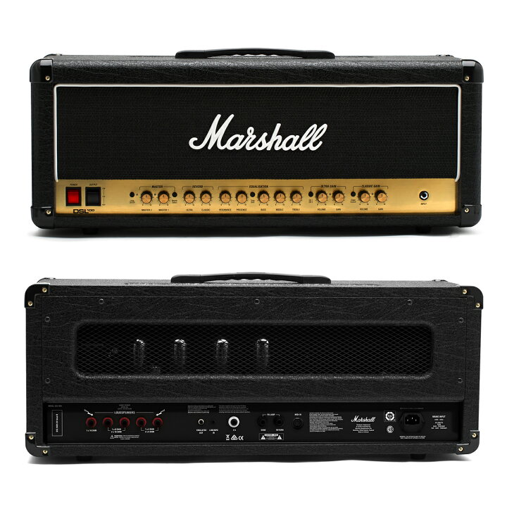 楽天市場】【100W】Marshall DSL100HR 新品 ギターアンプヘッド 