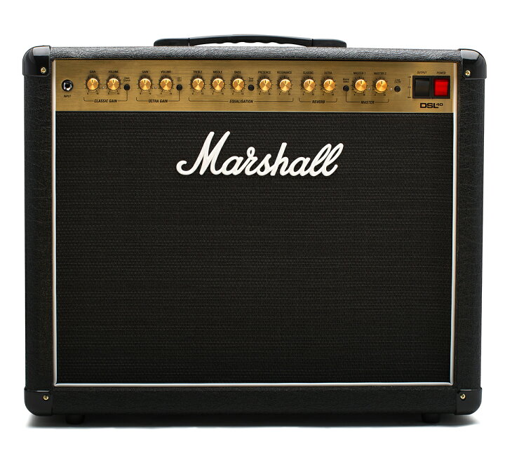 楽天市場】【40W/20W】Marshall DSL40C 新品 ギターコンボアンプ 