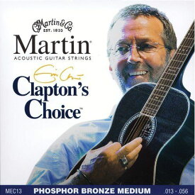 Martin 13-56 MEC-13 Medium クラプトンチョイス[マーチン弦][Eric Clapon][ミディアム][フォスファーブロンズ弦][アコースティックギター弦,String]