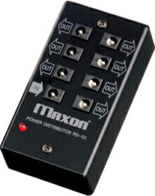 Maxon PD01 新品 パワーサプライ[マクソン][Power Distributor,パワーディストリビューター,Power Supply][Effector,エフェクター][PD-01]
