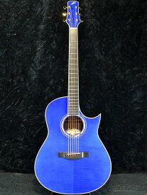 【新品アウトレット特価】Morris Handmade Premium Series TC-16 -See-through Blue(SBU)- 新品[モーリス][シースルーブルー,青][エレアコ][Acoustic Guitar,アコースティックギター,Folk Guitar,フォークギター,アコギ][TC16]