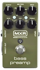 MXR M81 Bass Preamp �V�i �x�[�X�p�v���A���v[�x�[�X�R�[���X�f���b�N�X][Effector,�G�t�F�N�^�[][M-81]_bass
