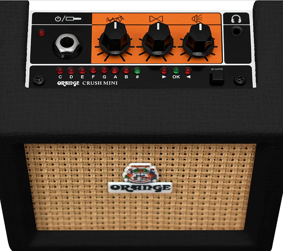 【3W】Orange Crush Mini Black 新品[オレンジ][マイクロクラッシュミニ][ブラック,黒][Guitar Combo  Amplifier,ギターコンボアンプ][卓上アンプ,ミニアンプ] | ギタープラネット