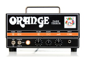 【15W】Orange Dark Terror 新品 ギターアンプヘッド[オレンジ][ダークテラー][Black,ブラック,黒][真空管搭載][Guitar Amplifier,Head]