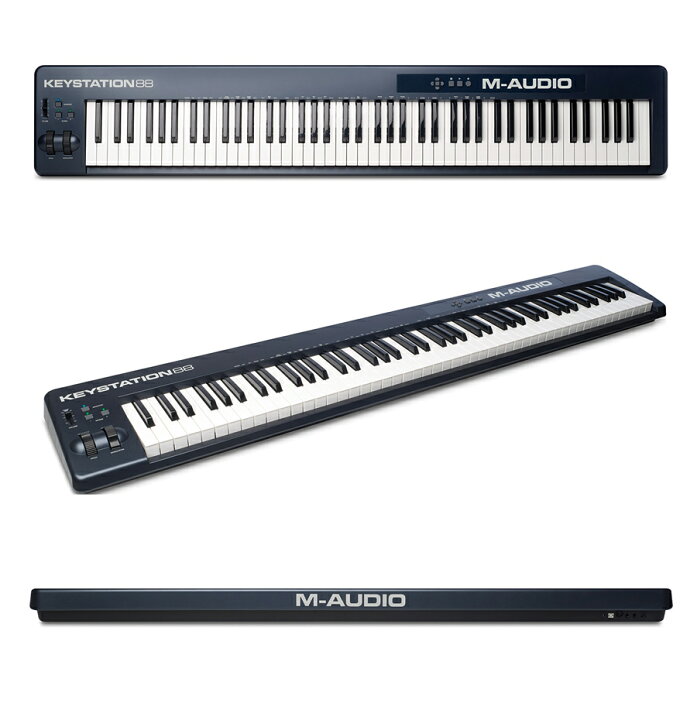 楽天市場】M-AUDIO Keystation 88 新品[エムオーディオ][キー 