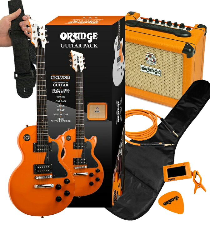 楽天市場】Orange Guitar Pack Orange 新品[オレンジ][ギターパック  