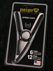 Paige Capo The Spring Capo for 6-String Electric Guitar (Fits 6 & 12 string Guitar) Vi[yCWJ|][XvO][GLM^[/AR[XeBbNM^[p][PSC-R]