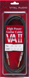 Vital Audio VAII-2M S/S (2Pストレート/2Pストレート) 2m 新品 ギター用[バイタルオーディオ][Shield,Cable,シールド,ケーブル]